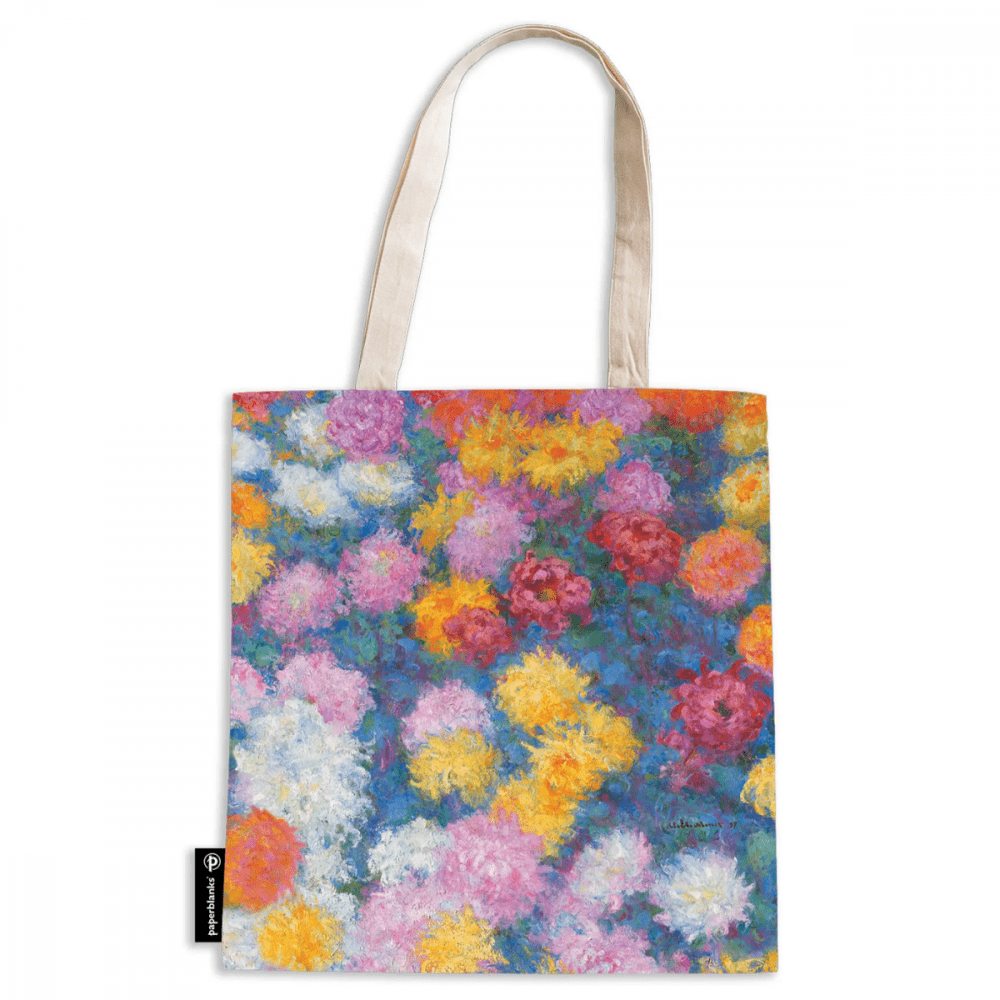 Bolsa Bag Paperblanks Monet’s Chrysanthemums